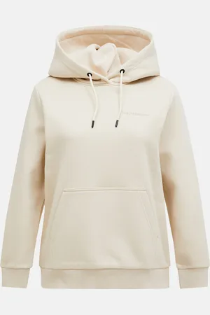 Peak Performance Mikina w original small logo hoo sand fog