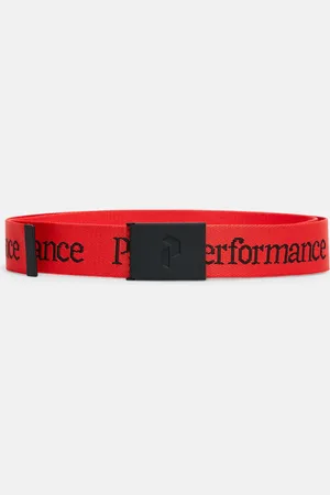 Peak Performance Opasek rider belt brilliant red/black/