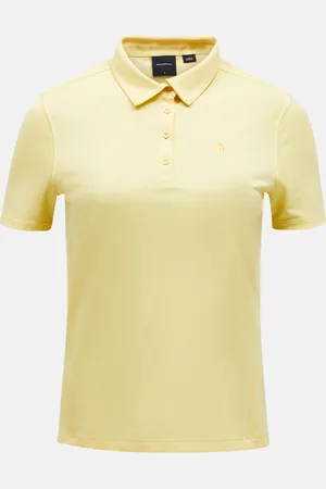 Peak Performance Polokošile w alta polo mellow yellow