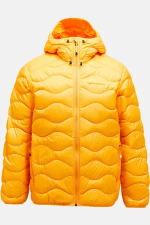 Peak Performance Bunda m helium down hood jacket blazing orange