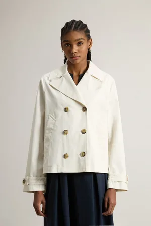 Woolrich Kabát utility peacoat jet stream
