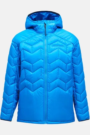 Peak Performance Bunda m elevate liner hood brilliant blue