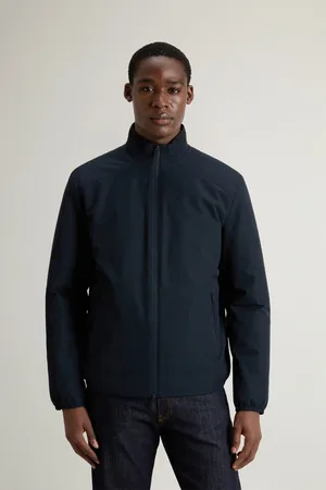 Woolrich Bunda sailing two layers bomber melton blue