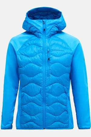 Peak Performance Bunda m helium down hybrid hood brilliant blue