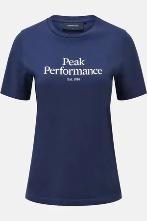 Peak Performance Tričko w original tee blue shadow