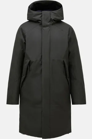Peak Performance Kabát m gore-tex x16 parka olive extreme