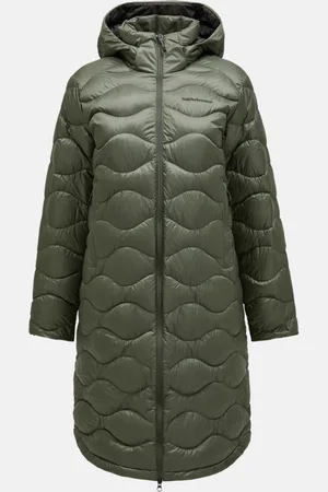 Peak Performance Kabát w helium down coat pine needle