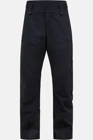 Peak Performance Kalhoty m maroon pants black