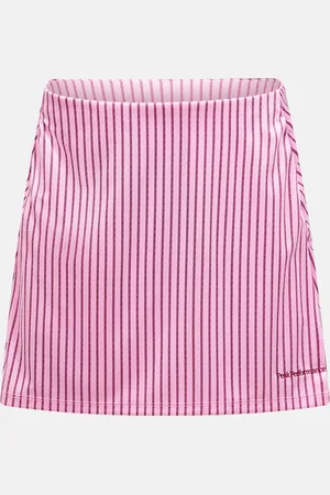 Peak Performance Sukně w graphic skirt morning dew