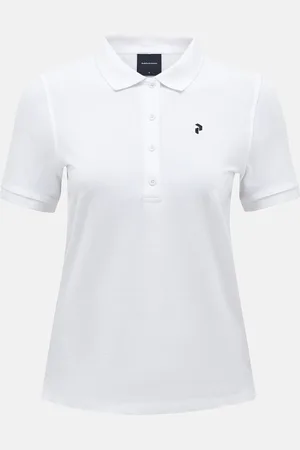 Peak Performance Polokošile w classic cotton polo white