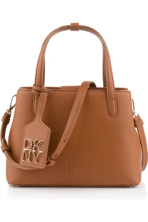 DKNY Kabelka yorkville sm shoppin cognac