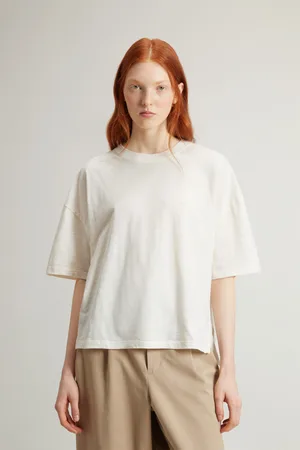 Woolrich Tričko slub cotton tee jet stream