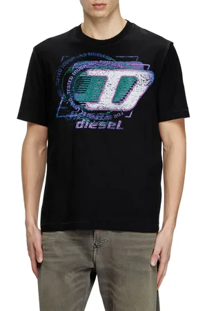 Diesel Tričko t-adjust-r11 t-shirt black