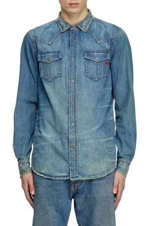 Diesel Košile d-vega shirt blue