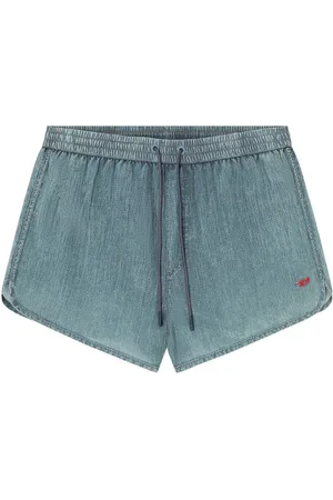 Diesel Plavky oliver-30-d-pop boxer-shorts grey