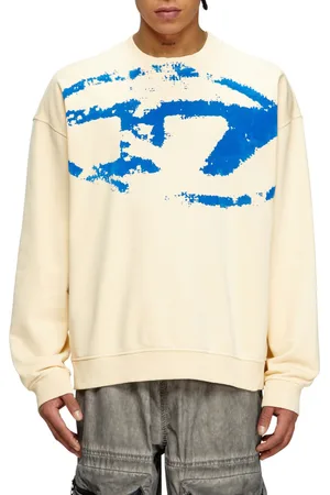 Diesel Mikina s-boxt-n5 sweat-shirt wheat