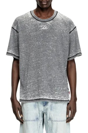 Diesel Tričko t-boxt-pak t-shirt smoked pearl