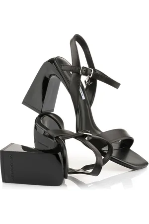 Karl Lagerfeld Sandále astra nova ankle strap sandal black lthr