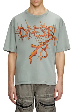 Diesel Tričko t-boxt-r28 t-shirt neutral gray