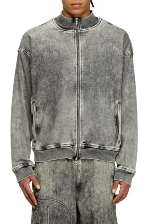 Diesel Mikina d-carly-s track sweat-shirt black