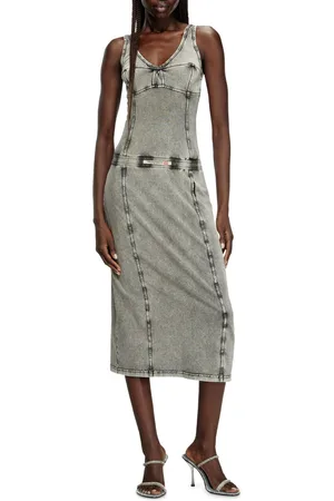 Diesel Šaty d-inny dress grey