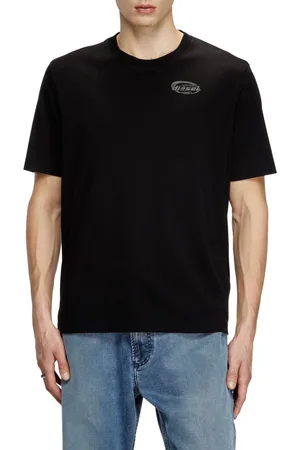 Diesel Tričko t-madjust-r2 t-shirt black
