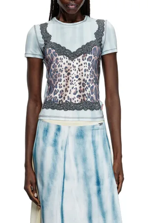 Diesel Tričko t-ileni tank top blue