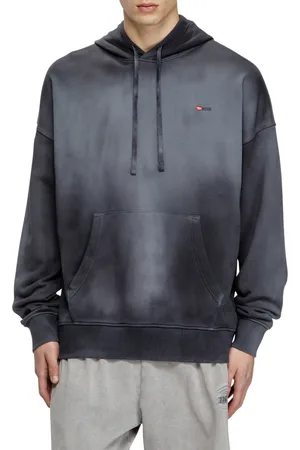 Diesel Mikina s-rob-hood-r2 sweat-shirt black