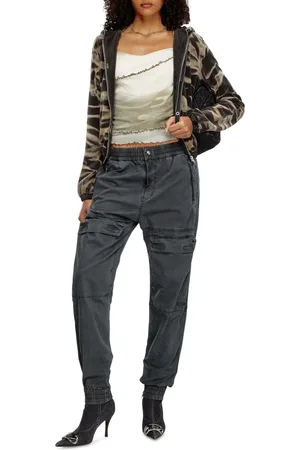 Diesel Kalhoty p-ride trousers black 1
