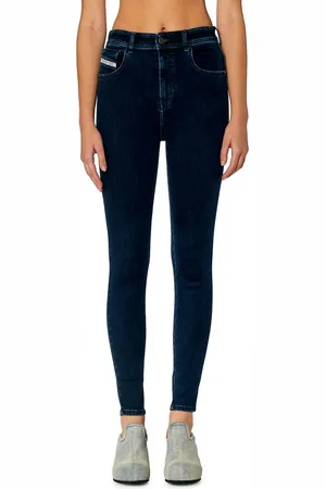 Diesel Džíny 1984 slandy-high trousers blue