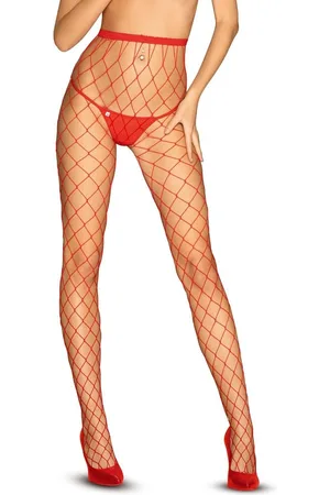 Obsessive Žhavé punčochy S812 Tights red