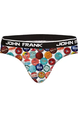 JOHN FRANK Pánské slipy JFBRIEF64
