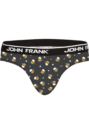 JOHN FRANK Pánské slipy JFBRIEF245-CHEERS