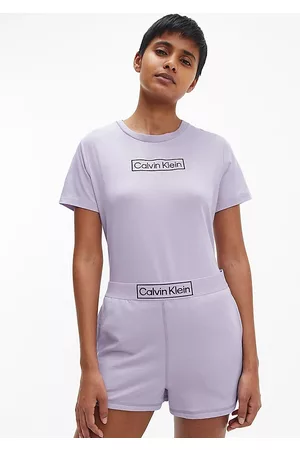 Calvin Klein Ženy Tepláky na spaní - Dámské pyžamo QS6804 L