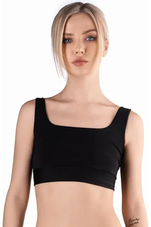 MeMeMe Dámský Crop Top Black