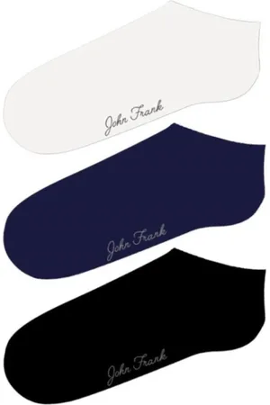 JOHN FRANK Dámské ponožky WJF3SS19-02 3PACK