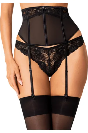 Obsessive Kouzelný podvazkový pás Serena Love garter belt