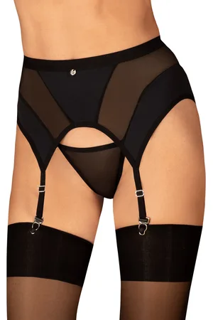 Obsessive Elegantní podvazkový pás Chic Amoria garter belt