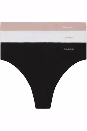 Calvin Klein Dámská tanga QD5219E 3PACK