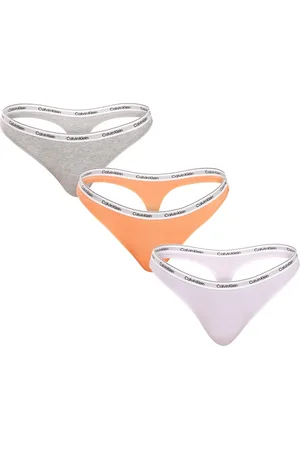 Calvin Klein DÁMSKÁ TANGA QD5209E NPA 3PACK