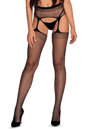 Obsessive Hravé punčochy S815 garter stockings