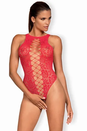 Obsessive Žhavé body B120 teddy red
