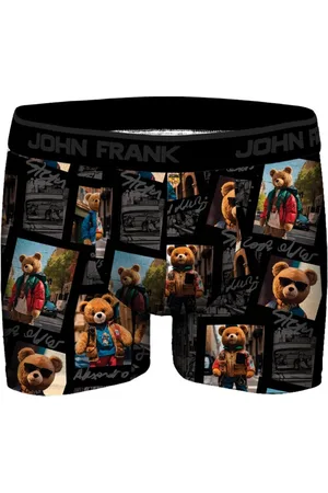 JOHN FRANK Pánské boxerky JFBDMOD120 Traveller