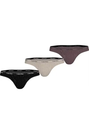 Calvin Klein Dámské brazilky QD5225E 3PACK PZ2