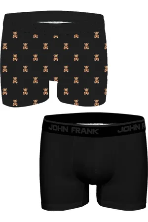 JOHN FRANK Pánské boxerky JF2BFUN102 2PACK
