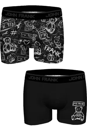 JOHN FRANK Pánské boxerky JF2BFUN103 2 PACK