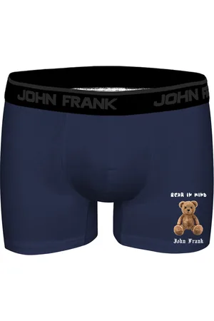 JOHN FRANK Pánské boxerky JFBDMOD129-BEAR3