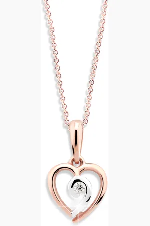 Cutie Jewellery Romantický bicolor přívěsek z růžového zlata Z6298-1609-40-10-X-R4