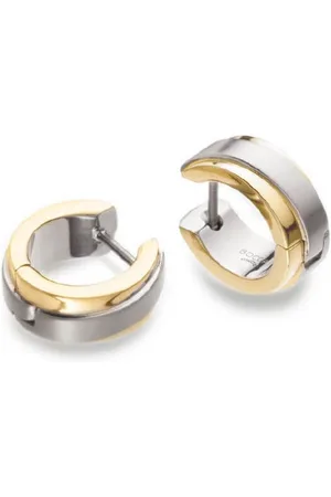 Boccia Titanium Pozlacené titanové náušnice 0560-02