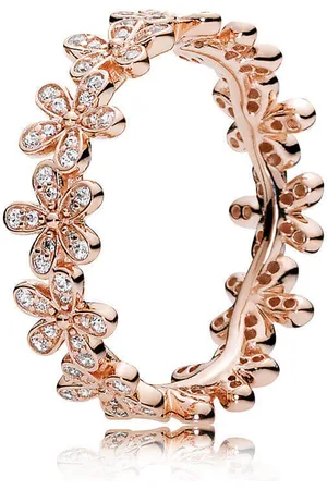 PANDORA Bronzový sedmikráskový prsten 180934CZ 50 mm